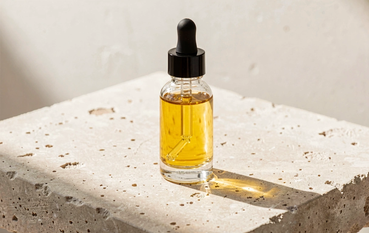 Arcápoló olaj textúra